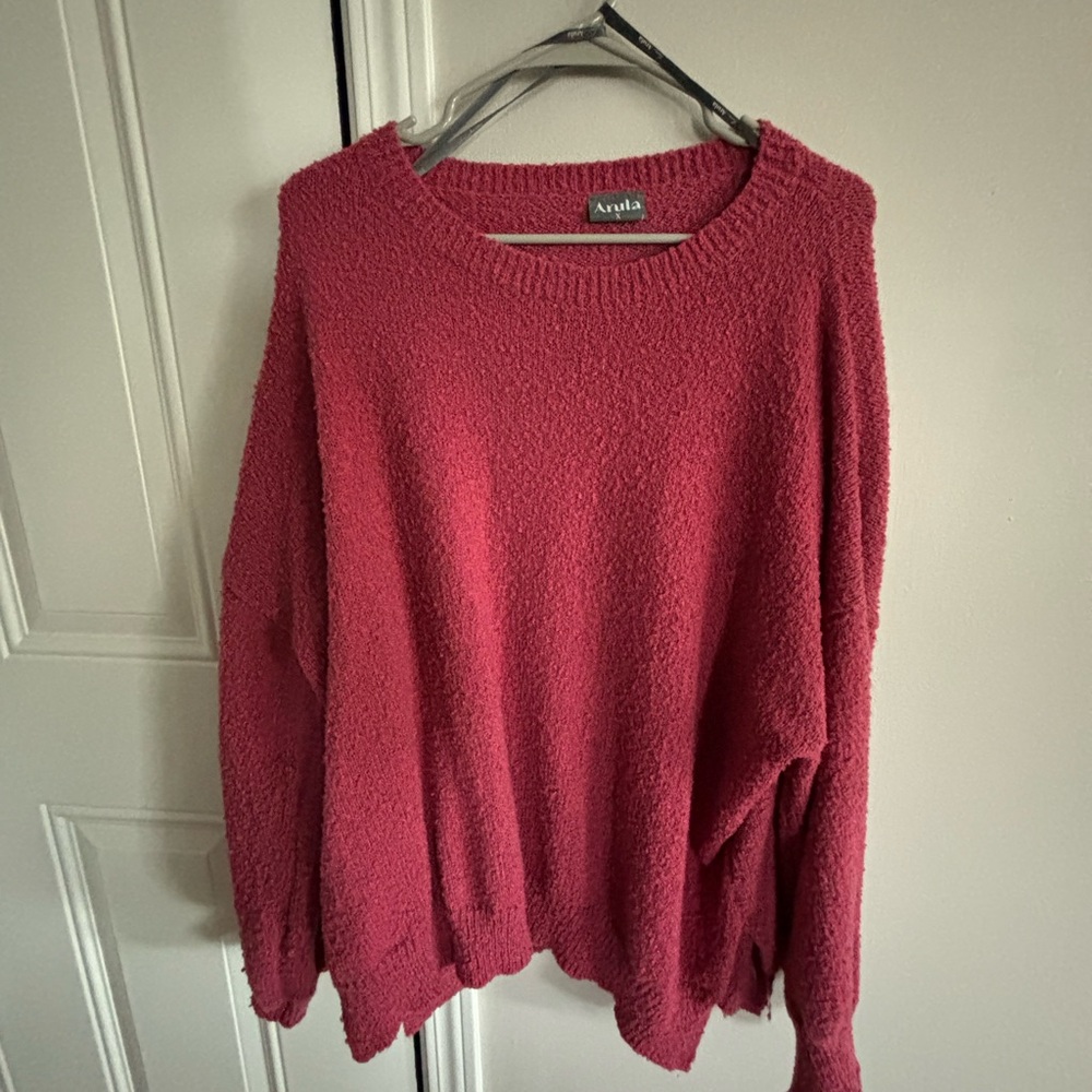ARULA PINK SWEATER | size B (XXL) | only worn a couple of times.